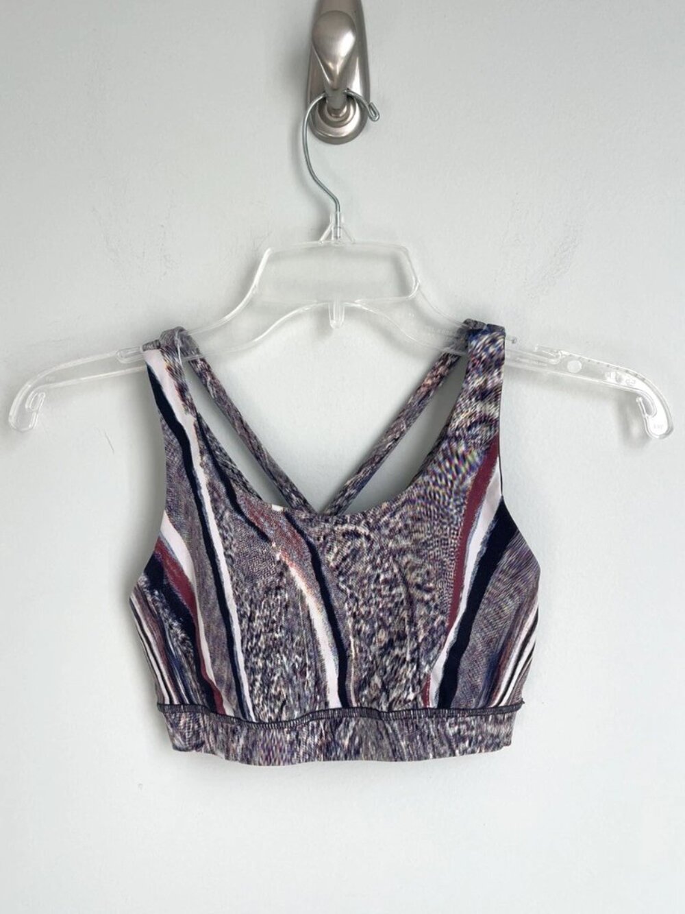 Lululemon Athletica Polychromatic Energy Bra Multi Black Nulux